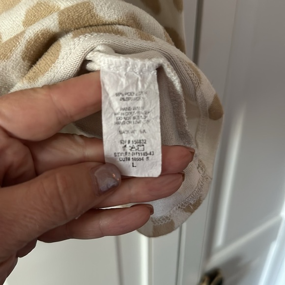 Women’s leopard Bibi top size large - Picture 3 of 4